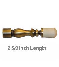2-5/8 Inch Wall Mount Decorative Door Stop, First Impressions FII-MG25